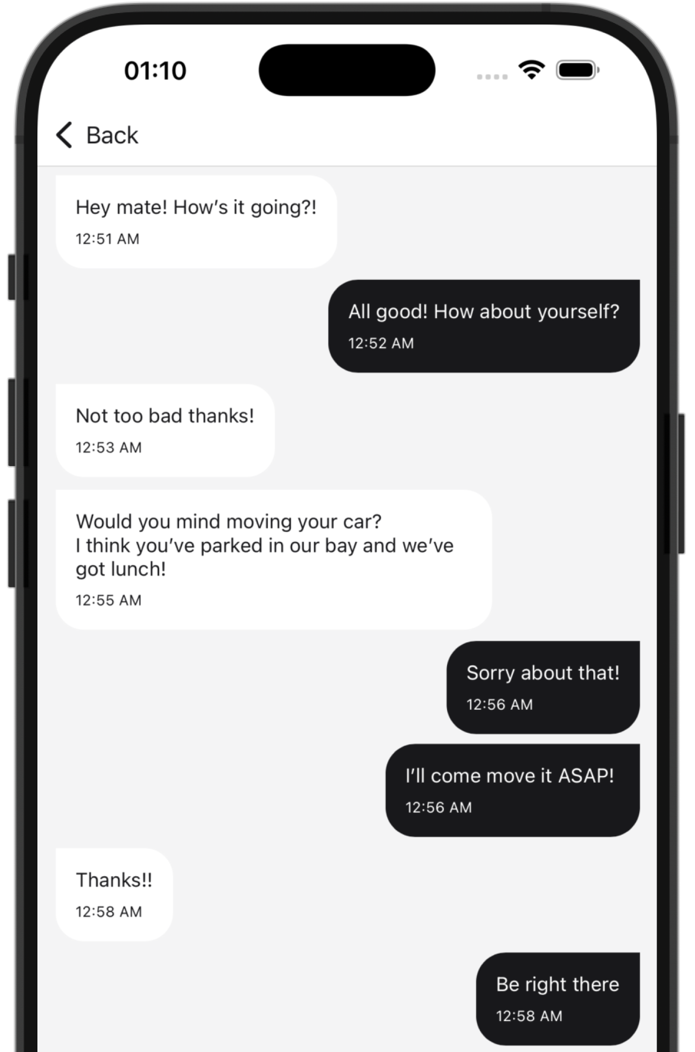 app mockup